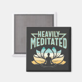 重いめい想 – ヨガ マグネット (正面/裏面)