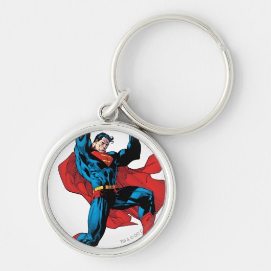 重いものを持ち上げる キーホルダー (正面)