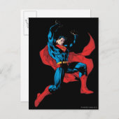 重いものを持ち上げる ポストカード (正面/裏面)