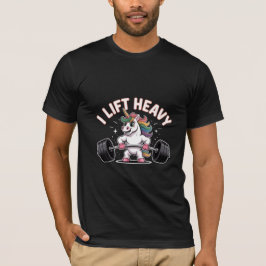 重いものを持ち上げる – 魔法のような成果! Tシャツ