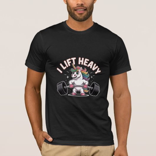 重いものを持ち上げる – 魔法のような成果! Tシャツ (正面)