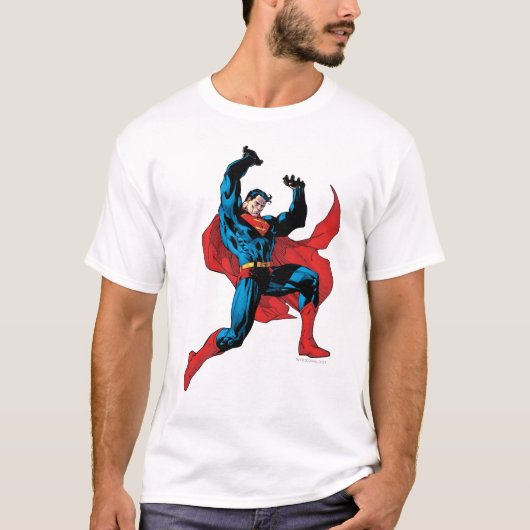 重いものを持ち上げる Tシャツ (正面)