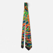 重いイオン衝突ネクタイ ネクタイ (裏面)