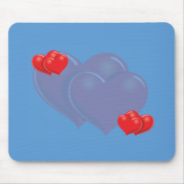 重いハート マウスパッド
