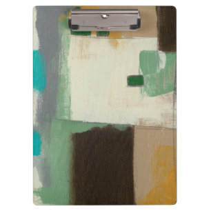 重いブラシの打撃との表現主義者の絵画 クリップボード