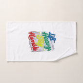 重いリフト、謙虚な滞在 バスタオルセット (ハンドタオル)