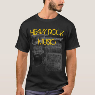 重いロック・ミュージックのTシャツ Tシャツ
