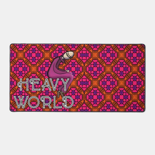 重い世界 デスクマット (正面)