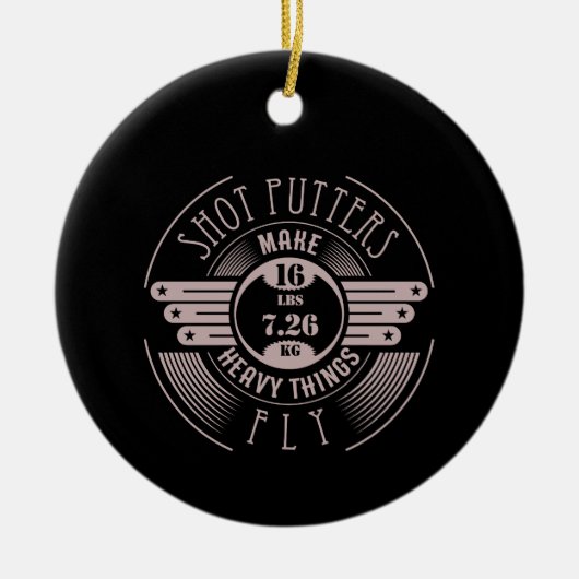 重い事はえ2 セラミックオーナメント (正面)