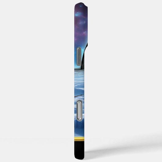 重い宇宙服を着た宇宙飛行士霜の降りた。 Case-Mate iPhoneケース (裏面 / 右)