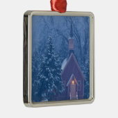 重い時代のヨセミテ谷礼拝堂 メタルオーナメント (右)