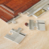 重い木製のドア、フィレンツェ、イタリア ジグソーパズル (側面)