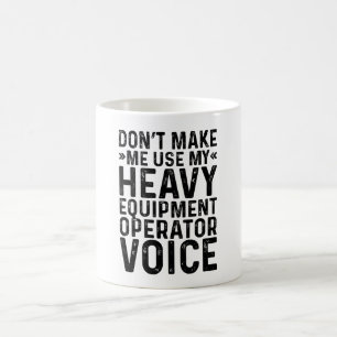 重い機器オペレータを使用しないVoic コーヒーマグカップ
