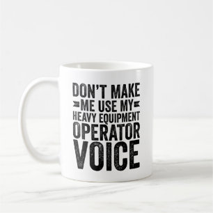 重い機器オペレータを使用しないVoic コーヒーマグカップ