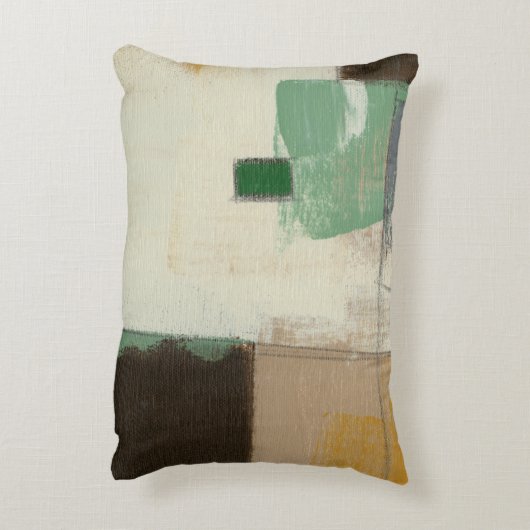 重い絵画ブラシストロークの表現者 アクセントクッション (裏面(縦))