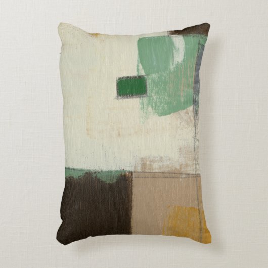 重い絵画ブラシストロークの表現者 アクセントクッション (正面(垂直))