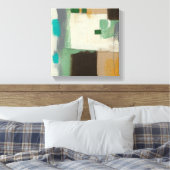 重い絵画ブラシストロークの表現者 キャンバスプリント (インサイチュ (寝室))