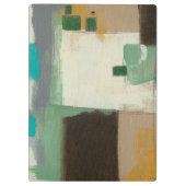 重い絵画ブラシストロークの表現者 クリップボード (裏面)