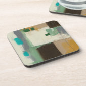 重い絵画ブラシストロークの表現者 コースター (左側)