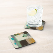 重い絵画ブラシストロークの表現者 コースター (右側)