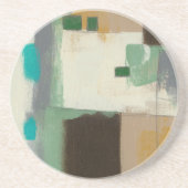 重い絵画ブラシストロークの表現者 コースター (正面)