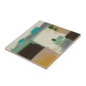 重い絵画ブラシストロークの表現者 タイル (側面)