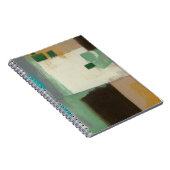 重い絵画ブラシストロークの表現者 ノートブック (右側)