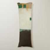 重い絵画ブラシストロークの表現者 ボディピロー (正面縦)