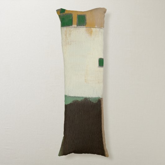 重い絵画ブラシストロークの表現者 ボディピロー (正面縦)