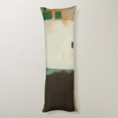 重い絵画ブラシストロークの表現者 ボディピロー (裏面 (縦))