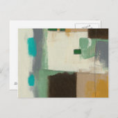 重い絵画ブラシストロークの表現者 ポストカード (正面/裏面)