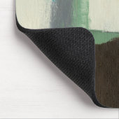 重い絵画ブラシストロークの表現者 マウスパッド (コーナー)