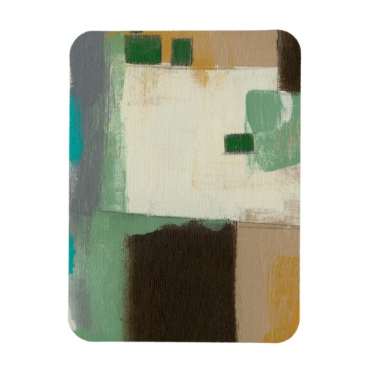 重い絵画ブラシストロークの表現者 マグネット (縦)