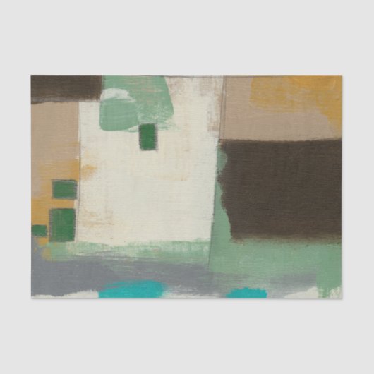 重い絵画ブラシストロークの表現者 薄葉紙 (正面)