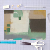 重い絵画ブラシストロークの表現者 薄葉紙 (クラフト)