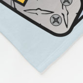 重い装置のバケット式積込機のスキッドの雄牛毛布 フリースブランケット (角)