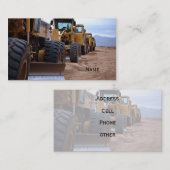 重い装置の名刺 名刺 (正面/裏面)