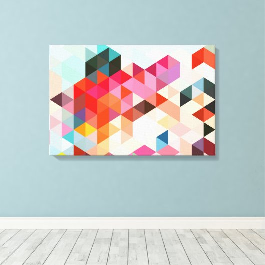 重い言葉 キャンバスプリント (インサイチュ (ウッドフロア))