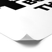 重い重みポスおもしろいター ポスター (角)