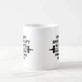 重い重量のおもしろマグカップ コーヒーマグカップ (中央)