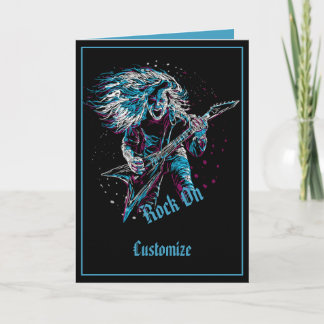 重い金属の岩 カード