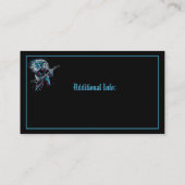 重い金属の岩 名刺 (裏面)