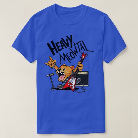 重い金属 Tシャツ (デザイン正面)