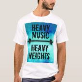 重い音楽重い重量 Tシャツ (正面)