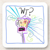 重い?何を??絵文字 コースター (正面)