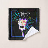 重い?何を??絵文字 バスタオルセット (ウォッシュタオル)