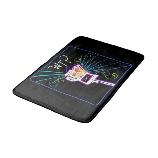 重い?何を??絵文字 バスマット (アングル)