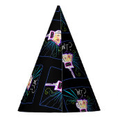 重い？ – 何を??絵文字 パーティーハット (裏面)