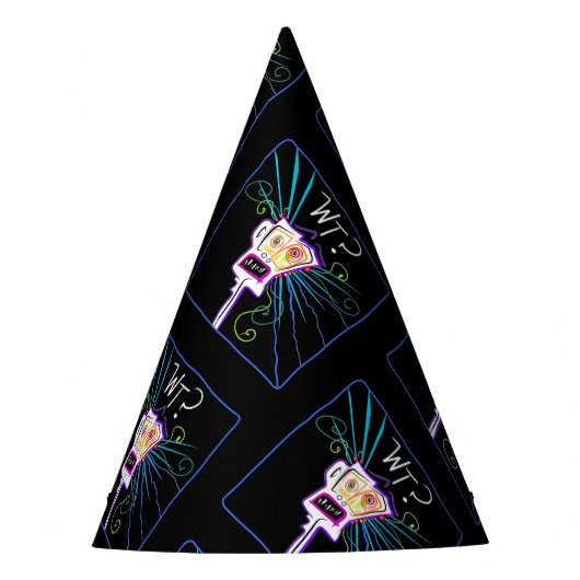 重い？ – 何を??絵文字 パーティーハット (正面)