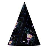 重い？ – 何を??絵文字 パーティーハット (左)